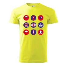 Anglie symboly v kruzích