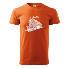 Stará lokomotiva z not