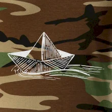 Letní romance - papírová loďka