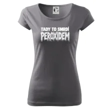 Tady to smrdí peroxidem