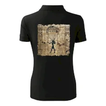 Egyptské hieroglyfy parašutista