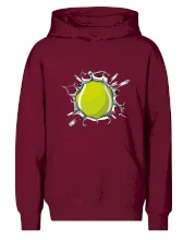 Tenisový míč v triku