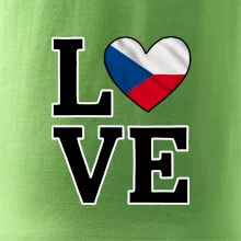 Love Česká vlajka