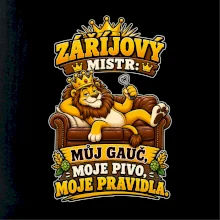 Záříjový mistr -  můj gauč, moje pivo, moje pravidla