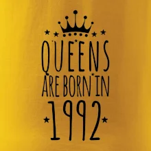 Queens are born in 1992