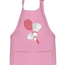 Badminton - pálka a košík