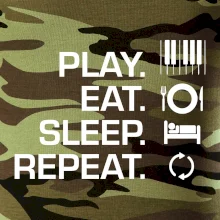 Play eat sleep piano