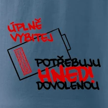 Úplně vybitej potřebuju hned dovolenou