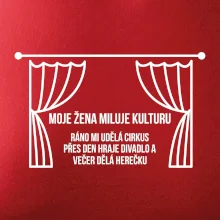 Žena miluje kulturu