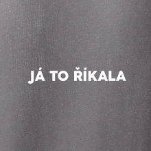 Já to říkala - tiskací