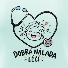 Dobrá nálada léčí - dětská tvář v srdci