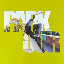 Parkour nápis ve městě