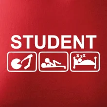 Pít užívat spát - student