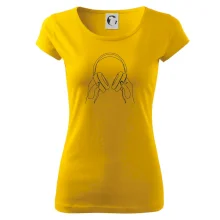 Sluchátka  jedním tahem