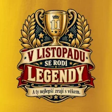 V listopadu se rodí legendy zlatý pohár
