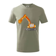 Bagr bez nápisu oranžový