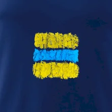 Turistická Cyklo značka - žluto modrá