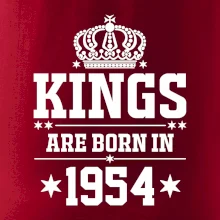 Kings are born in 1954