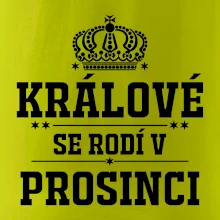 Králové se rodí v prosinci