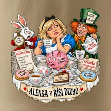 Alenka v říši dluhů čajový dýchánek státního rozpočtu