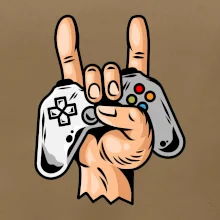 Gamer - gamepad paroháč