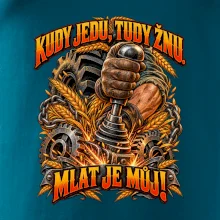Kudy jedu tudy žnu řadicí páka traktoru