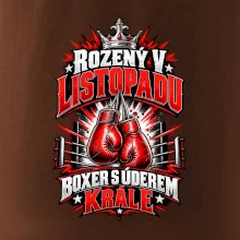 Listopadový boxer s úderem krále