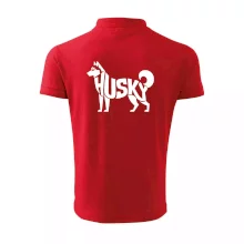 Husky nápis v těle