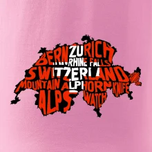 Mapy - názvy měst - Švýcarsko