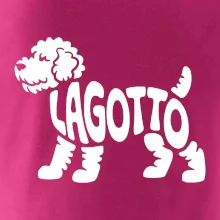 Lagotto nápis v těle