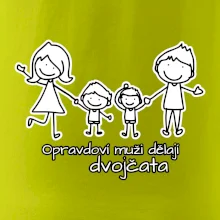 Opravdoví muži dělají dvojčata - kluk kluk