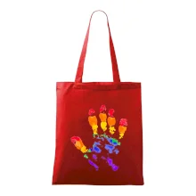 LGBT hand print