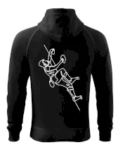 Lezecká stěna jedním tahem