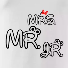 Mr, Mrs a Jr rodinná trička