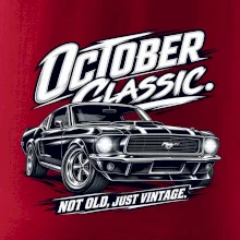 Říjnová klasika americký veterán muscle car