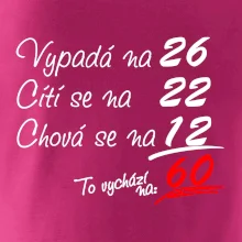 Vypadá, cítí se, chová se - 60 let