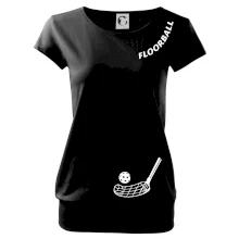 Floorball nápis šikmo