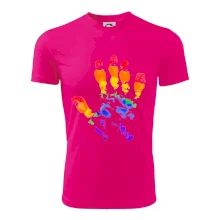 LGBT hand print