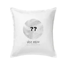 Vaše místo - vrstevnice v kruhu