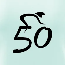 Cyklista slaví padesátku (50)