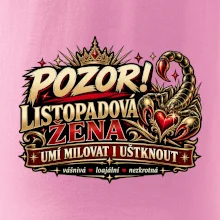 Pozor listopadová žena umí milovat i uštknout