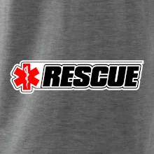 Záchranář rescue kříž červený Záchranář rescue kříž červený