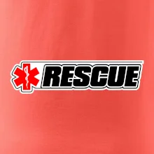 Záchranář rescue kříž červený