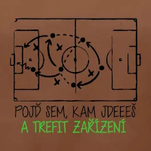 Pojď sem, kam jdeš a trefit zařízení