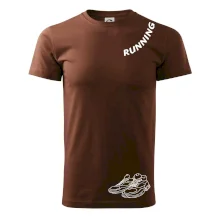 Running nápis šikmo