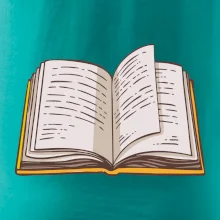 Kniha barevná otevřená