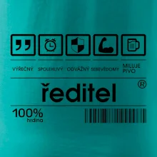 Čárový kód - Ředitel