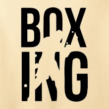 Nápis Boxing