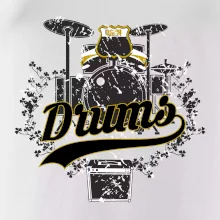 Drums - kreslené bubny Drums - kreslené bubny