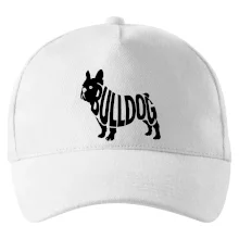 Bulldog  nápis v těle